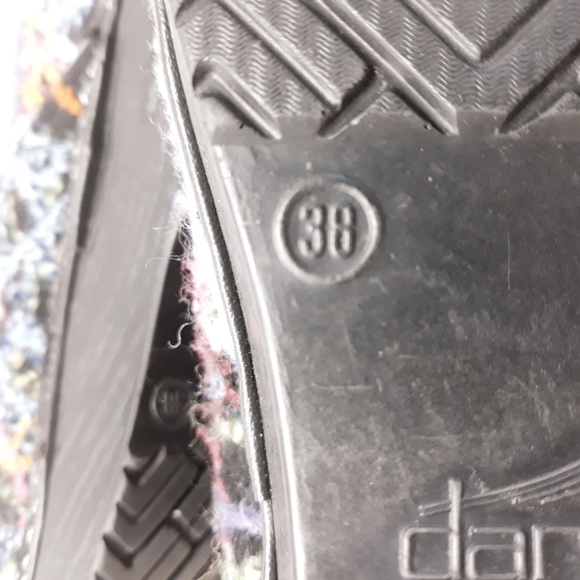 Dansko Confetti Scribble Felted Professional Clogs - Picture 10 of 14